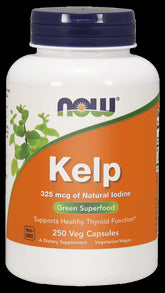 Varech - 325mcg Iode Naturel 250vcaps. MAINTENANT ALIMENTS